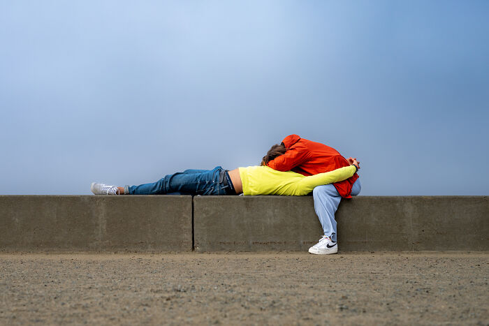 “Primordial” de la serie “Momentos cándidos en la calle” por Eric Davidove