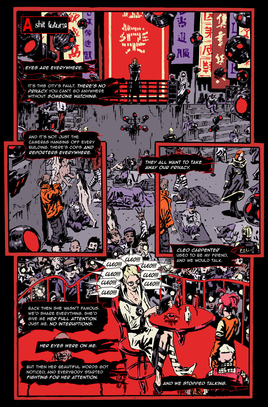 Eyes Everywhere- Short Comic