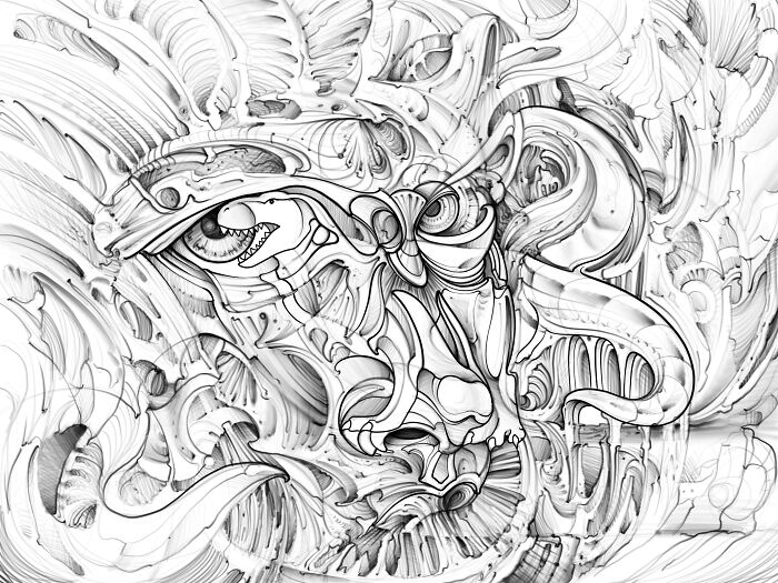 A Challenge Is Made To Twitter Users, Where A Dinosaur Should Be Completed By Proving That The A.i. It's Not Necessary (30 Pics)