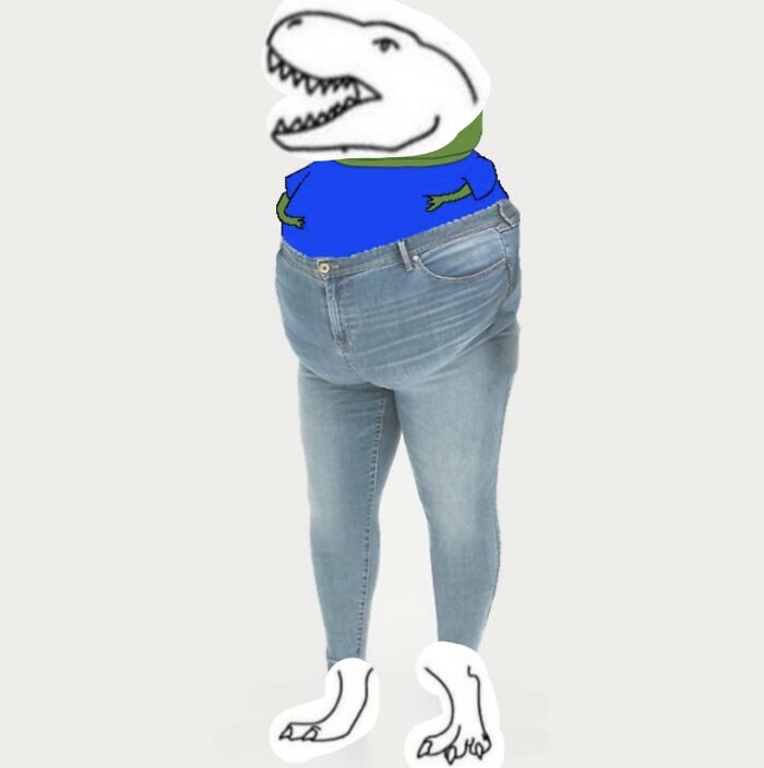 A Challenge Is Made To Twitter Users, Where A Dinosaur Should Be Completed By Proving That The A.i. It's Not Necessary (30 Pics)