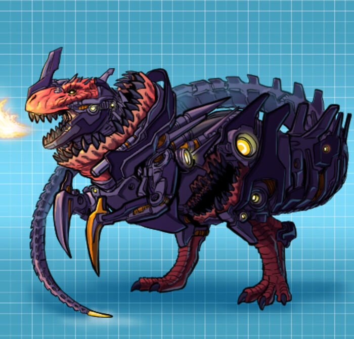 A Challenge Is Made To Twitter Users, Where A Dinosaur Should Be Completed By Proving That The A.i. It's Not Necessary (30 Pics)