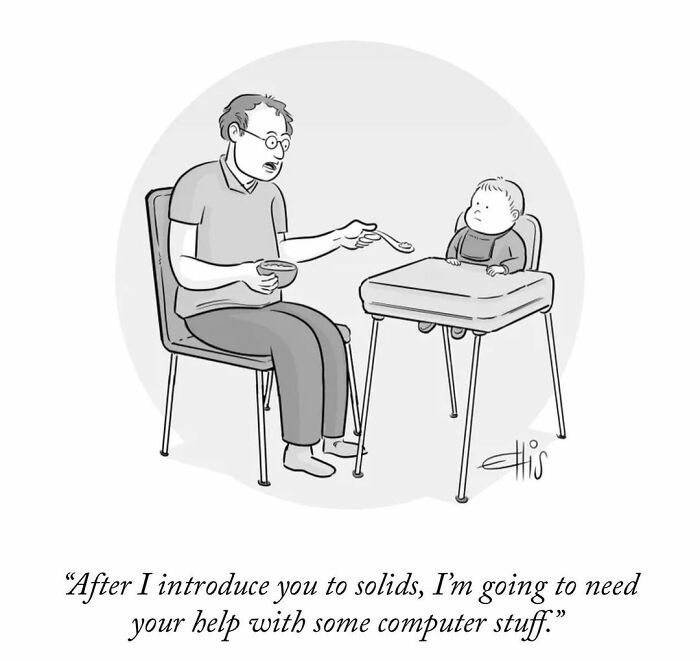 Funny One-Panel Comics By Ellis Rosen With A Sudden Twist