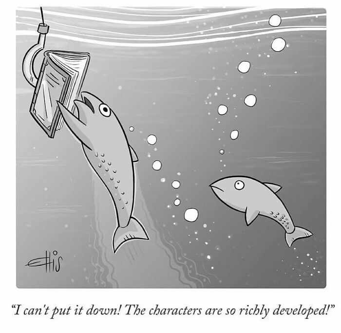 Funny One-Panel Comics By Ellis Rosen With A Sudden Twist