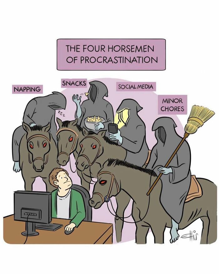 Funny One-Panel Comics By Ellis Rosen With A Sudden Twist