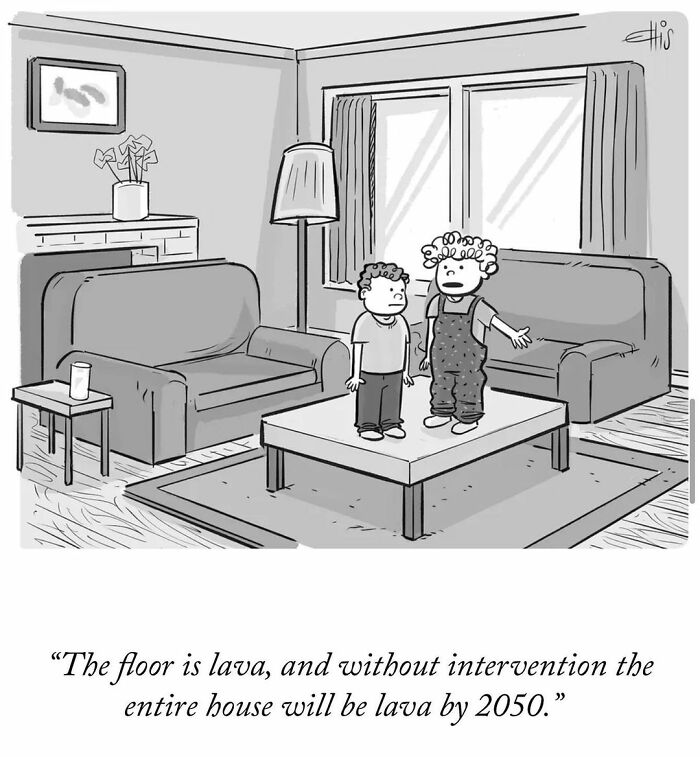 Funny One-Panel Comics By Ellis Rosen With A Sudden Twist