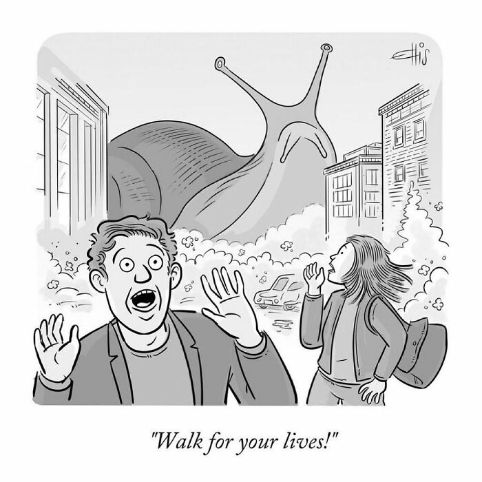 Funny One-Panel Comics By Ellis Rosen With A Sudden Twist