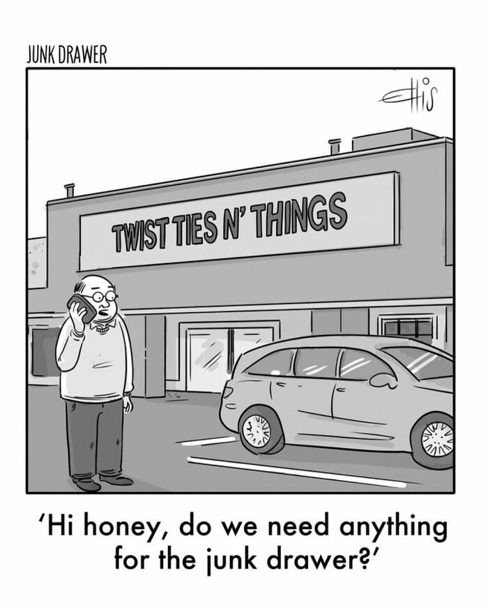 Funny One-Panel Comics By Ellis Rosen With A Sudden Twist