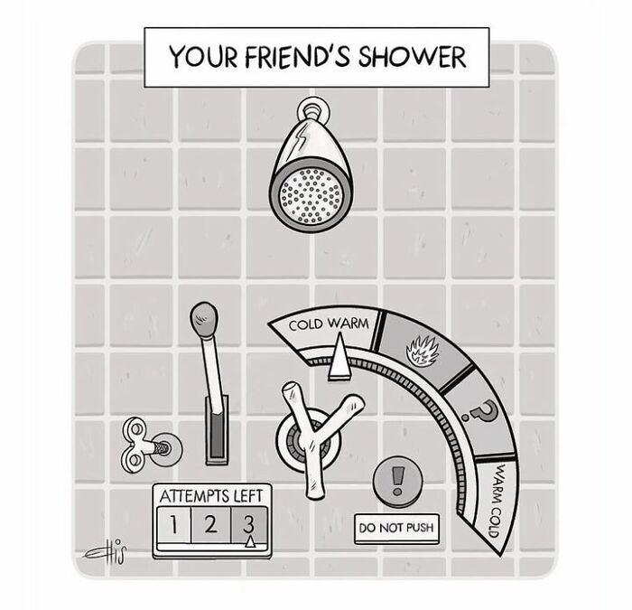 Funny One-Panel Comics By Ellis Rosen With A Sudden Twist