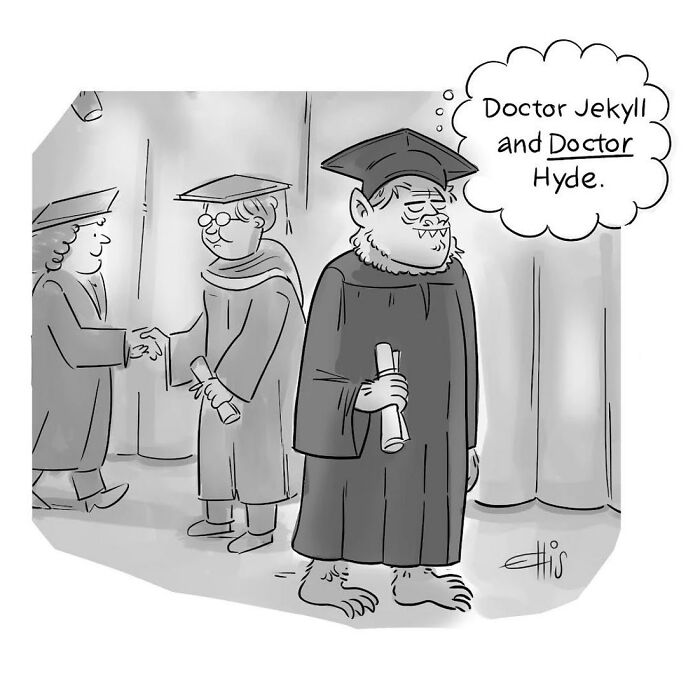 Funny One-Panel Comics By Ellis Rosen With A Sudden Twist