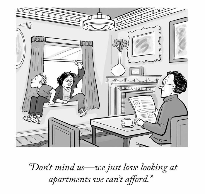 Funny One-Panel Comics By Ellis Rosen With A Sudden Twist