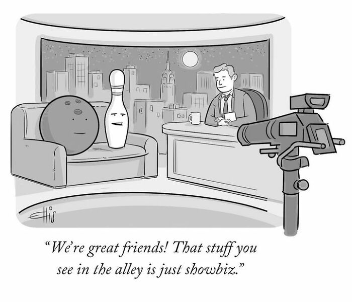 Funny One-Panel Comics By Ellis Rosen With A Sudden Twist