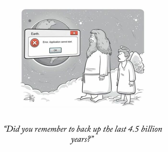 Funny One-Panel Comics By Ellis Rosen With A Sudden Twist