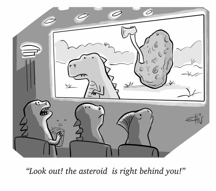 Funny One-Panel Comics By Ellis Rosen With A Sudden Twist