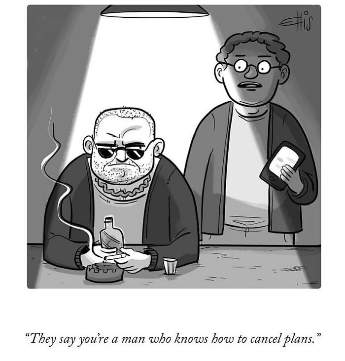 Funny One-Panel Comics By Ellis Rosen With A Sudden Twist