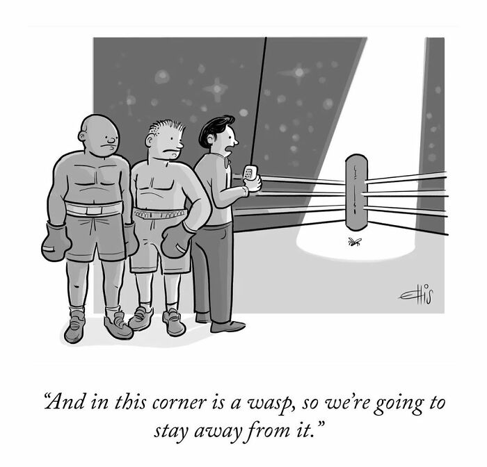 Funny One-Panel Comics By Ellis Rosen With A Sudden Twist