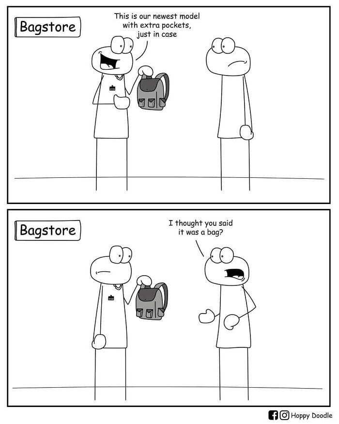 Get To Know The Hoppy Doodle Comics And Have A Happy Day