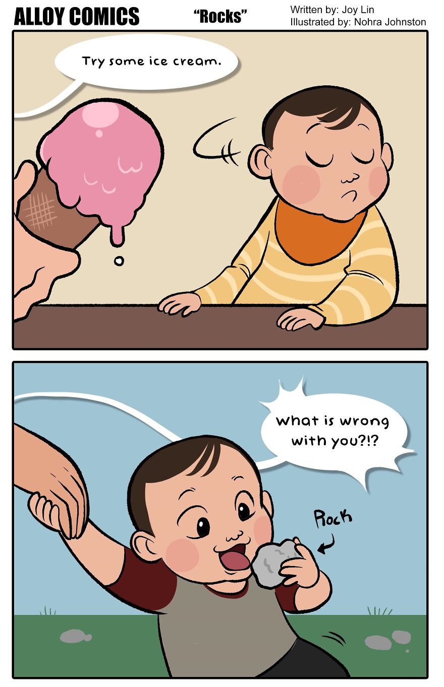 Here Are Some More Honest Comics About Raising My Toddler With Hubby