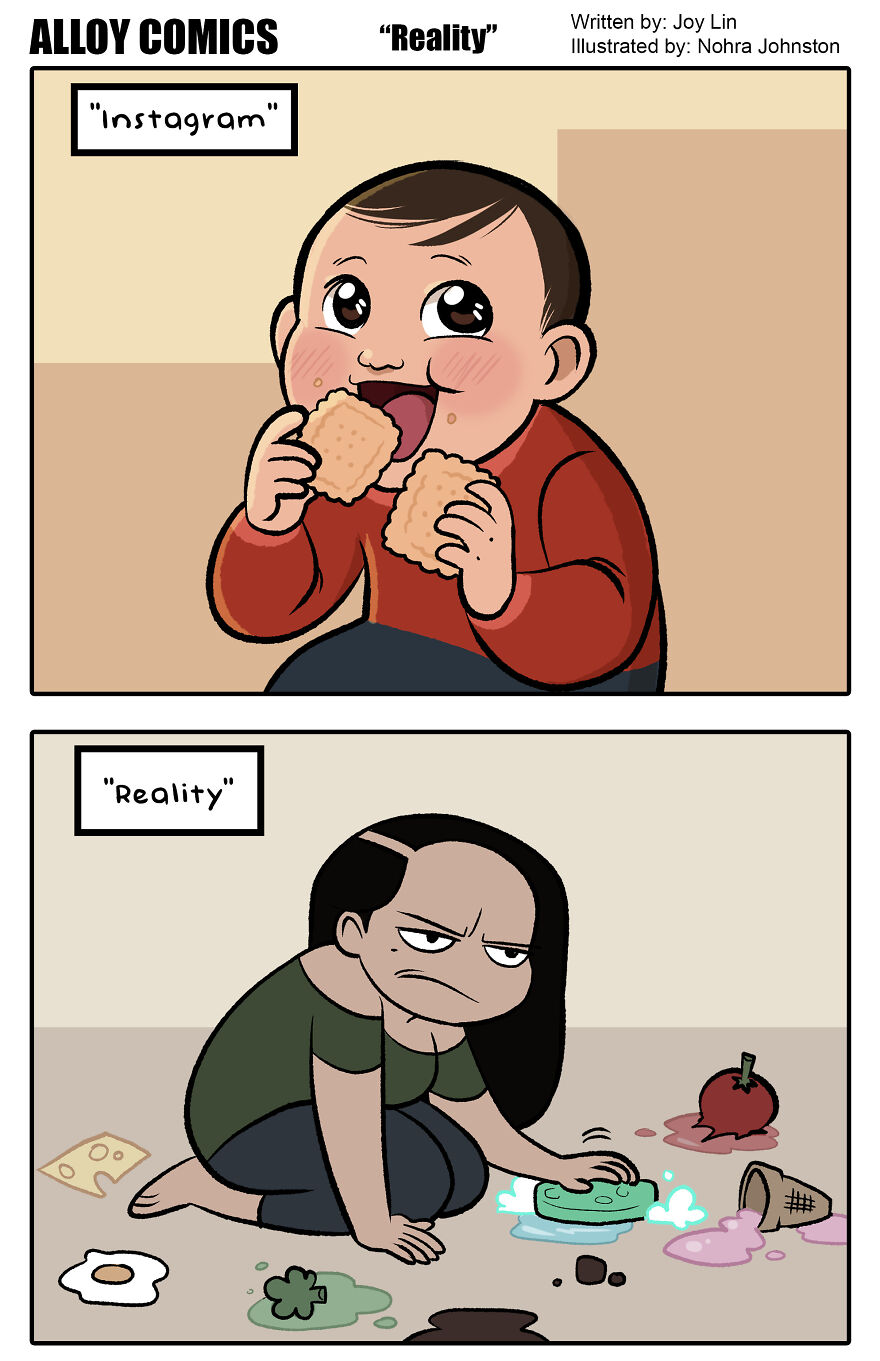 Here Are Some More Honest Comics About Raising My Toddler With Hubby