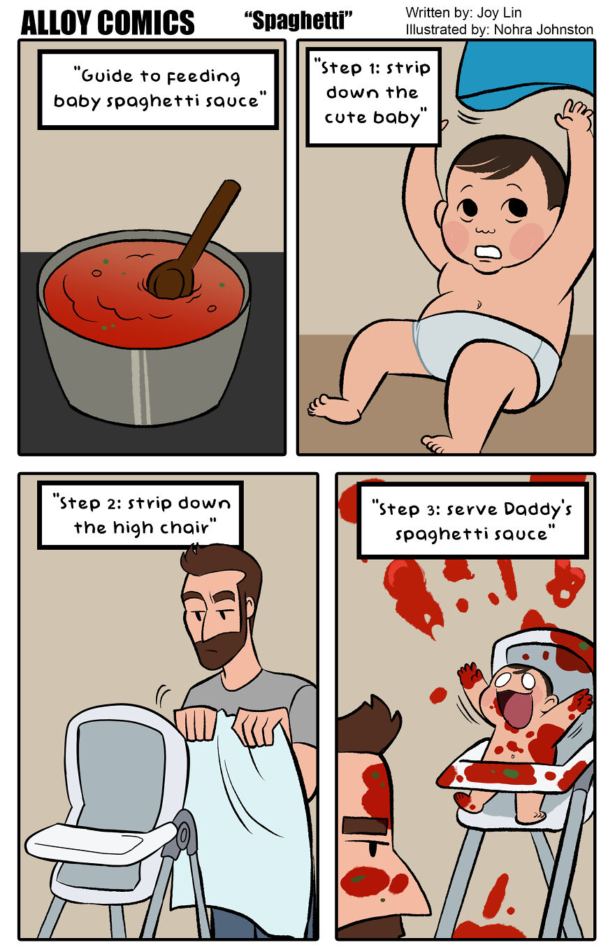 Here Are Some More Honest Comics About Raising My Toddler With Hubby