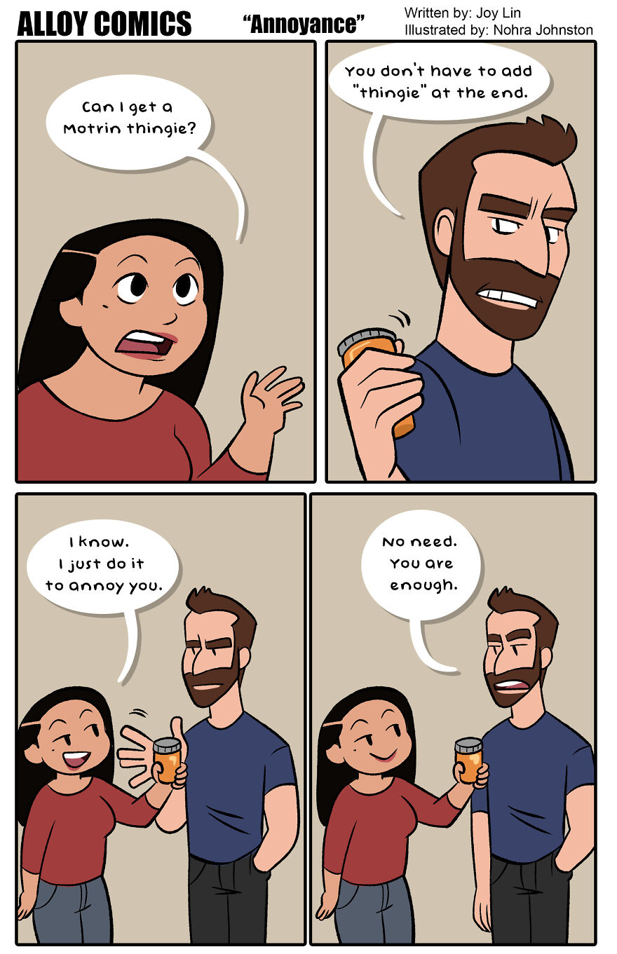 Here Are Some More Honest Comics About Raising My Toddler With Hubby