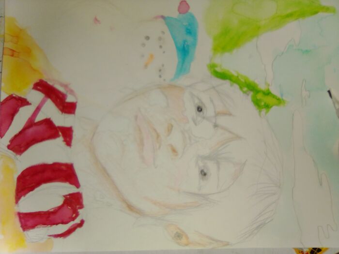 Sorry For The Terrible Image Quality But Here's My Portrayal Of Jack Frost