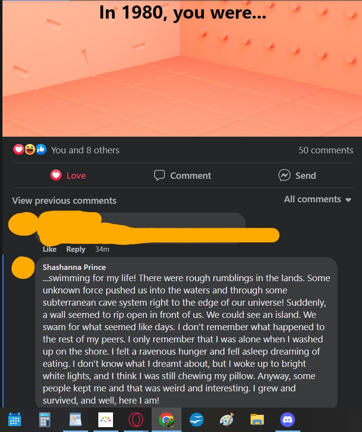 Hey, Pandas! Post Something You Wrote That Made You Laugh!