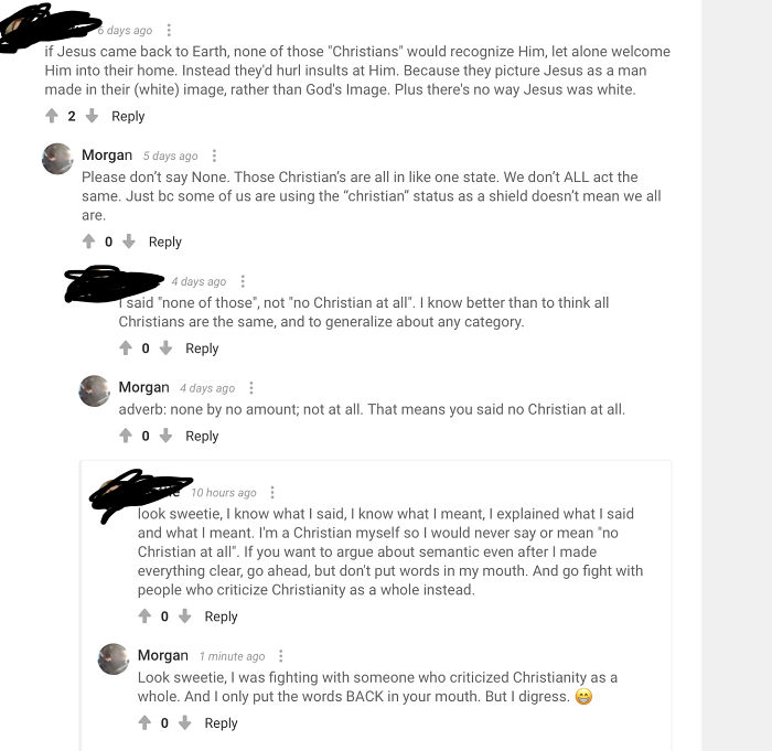 It Was A Silly Argument