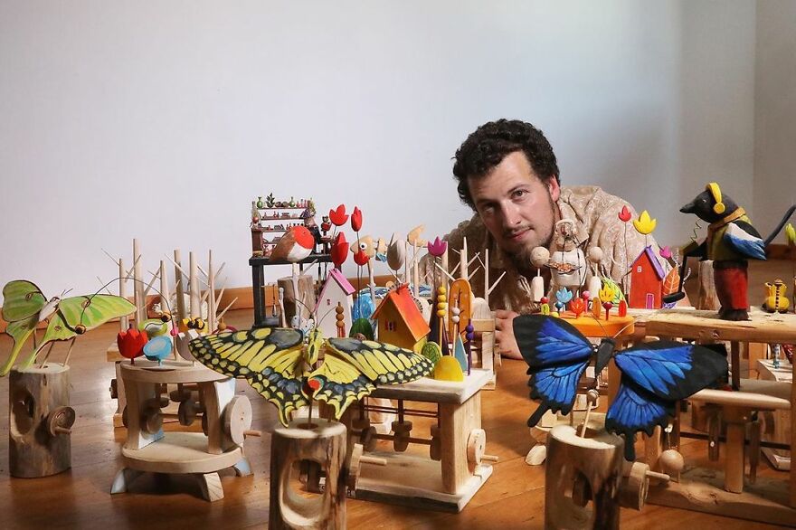 Meet The Man Who Thinks Wood Is The Perfect Material For Bringing Toys To Life