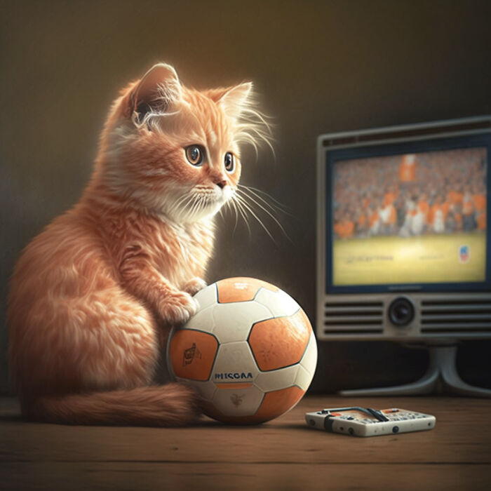 I Made These Purrrfect Fans Of Football (17 Pics)