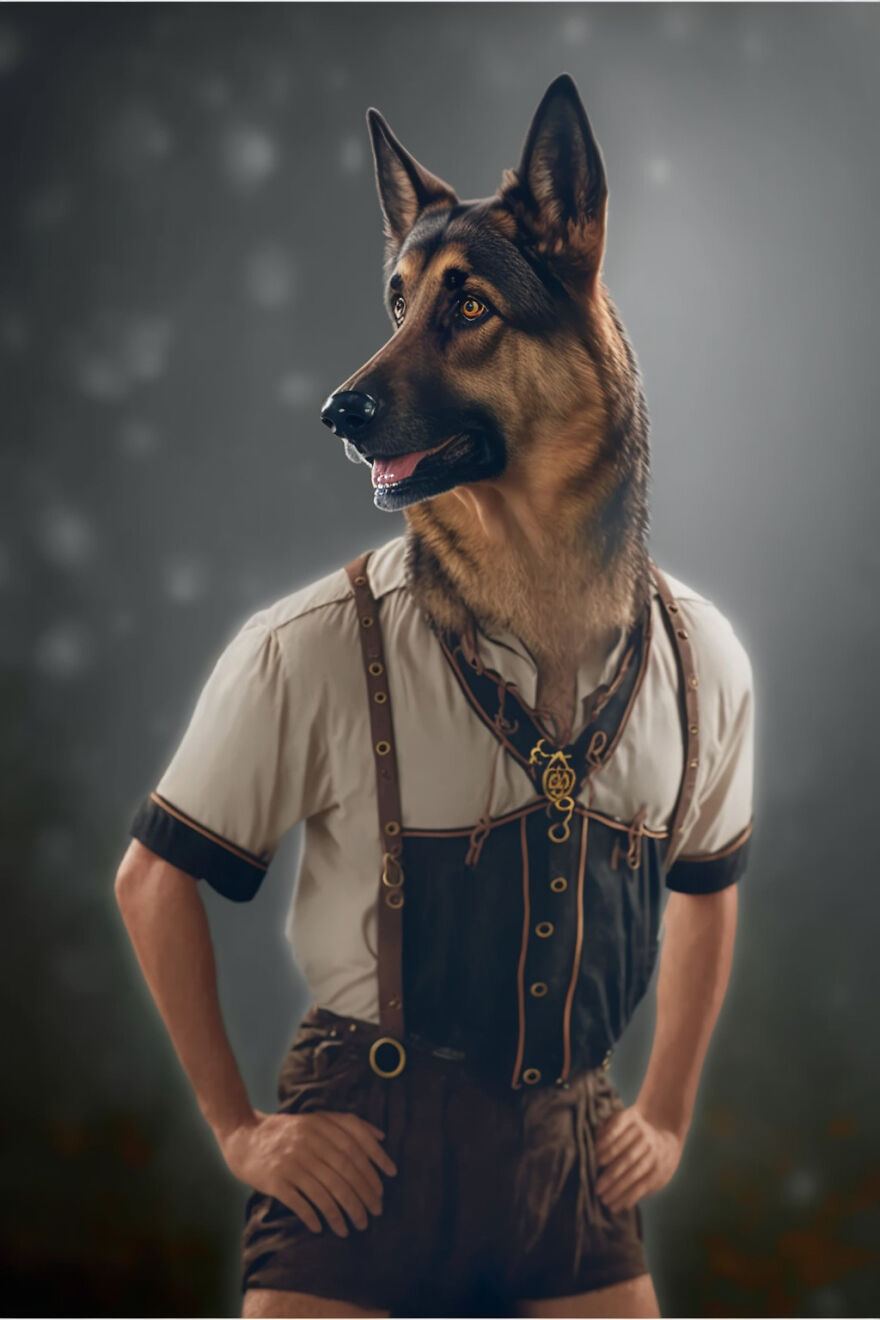 Oktoberfest German Shepherd