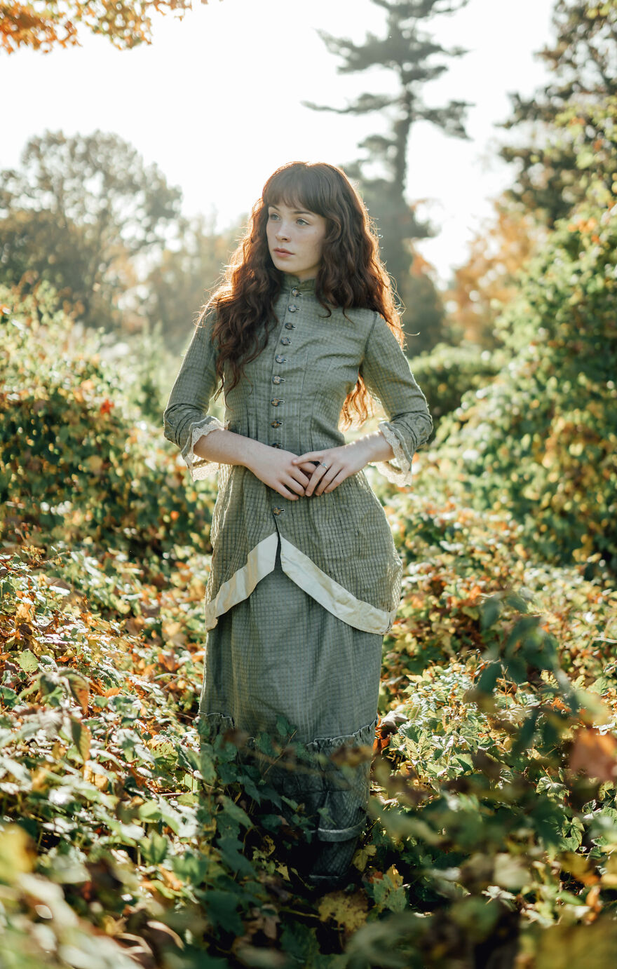 1870s Wool Walking Suit