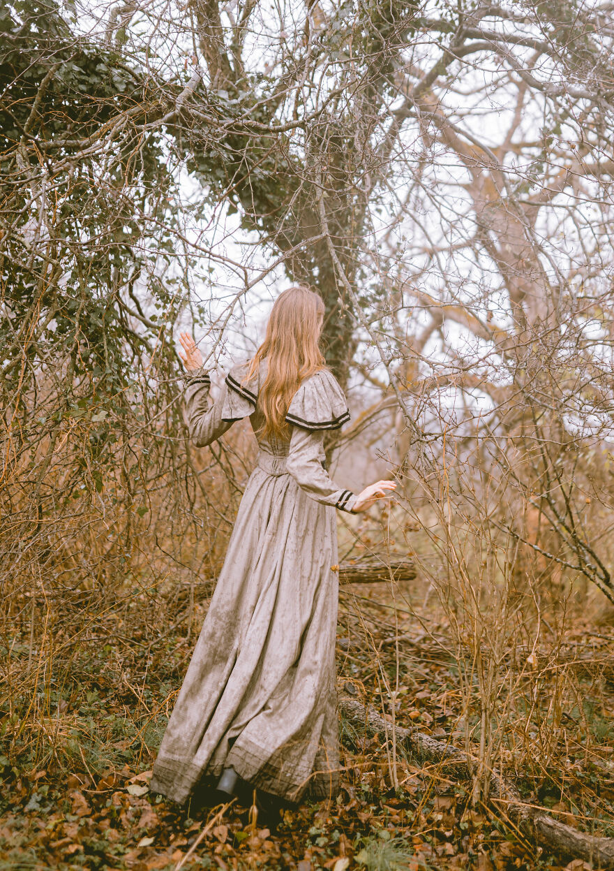 1890s Two Piece Dress
