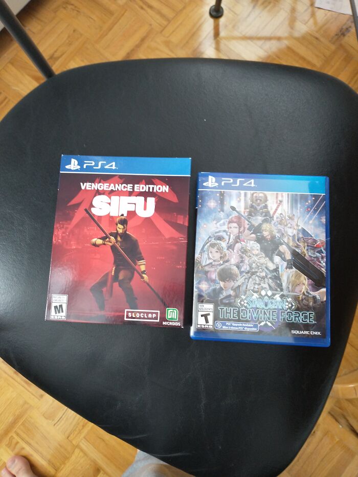 I'm A Gamer, So I Enjoy Some Games To Help Relax. Sifu (From Myself), And Star Ocean From My Brother