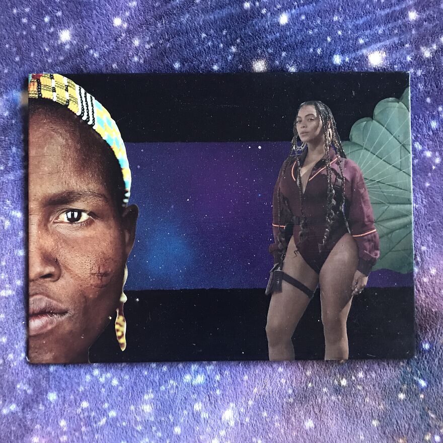 I Upcycle Canvases, Cut Up Magazines, And Use Paints To Make My Art (20 Pics)