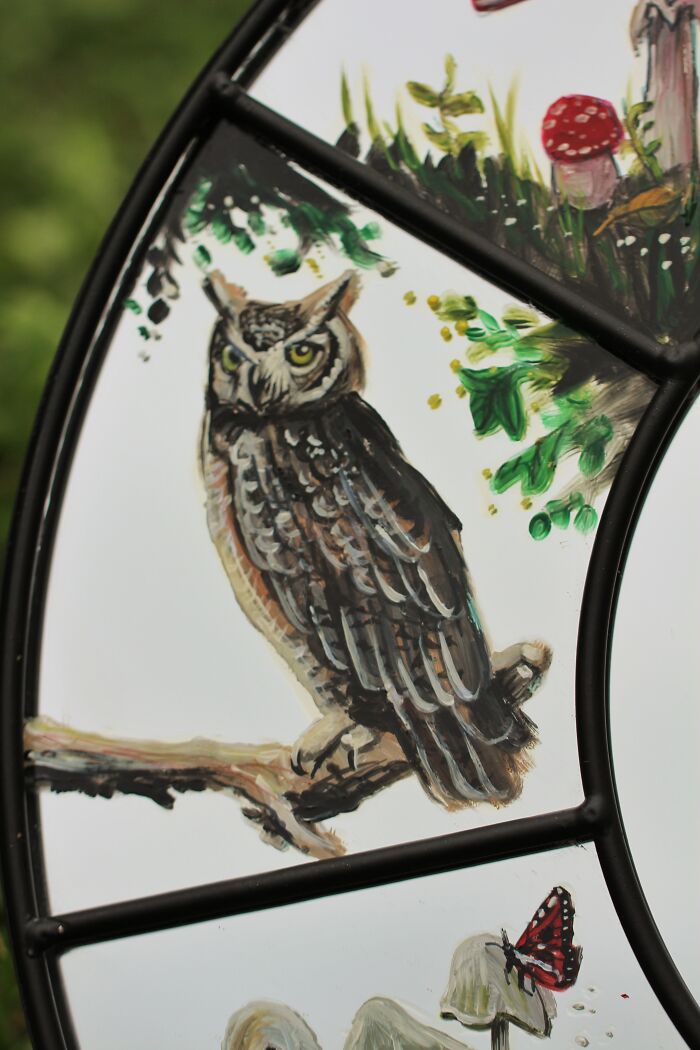 I Transform Mirrors Into Unique Works Of Art (27 Pics)