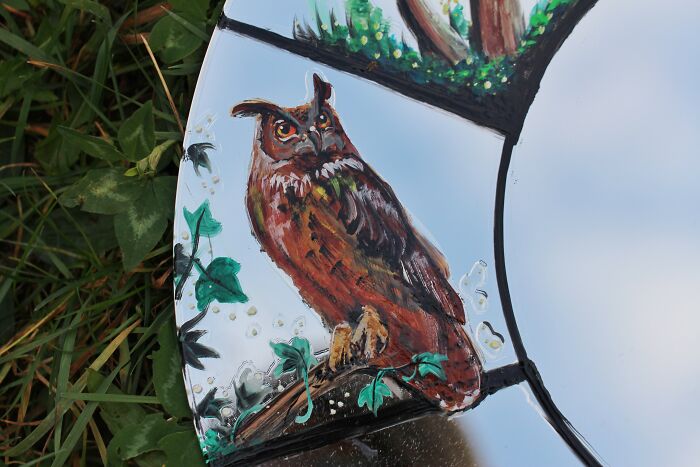 I Transform Mirrors Into Unique Works Of Art (27 Pics)