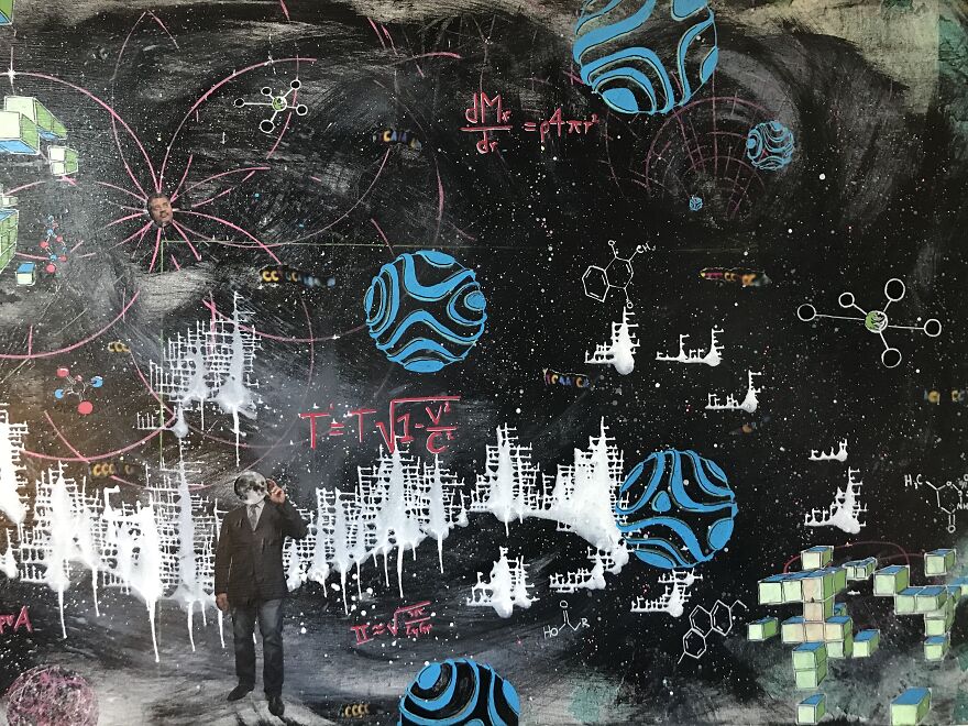 I Upcycle Canvases, Cut Up Magazines, And Use Paints To Make My Art (20 Pics)