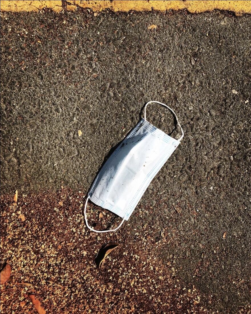 Earth's Newest Layer Of Trash: Face Masks Earth's Newest Layer Of Trash: Face Masks