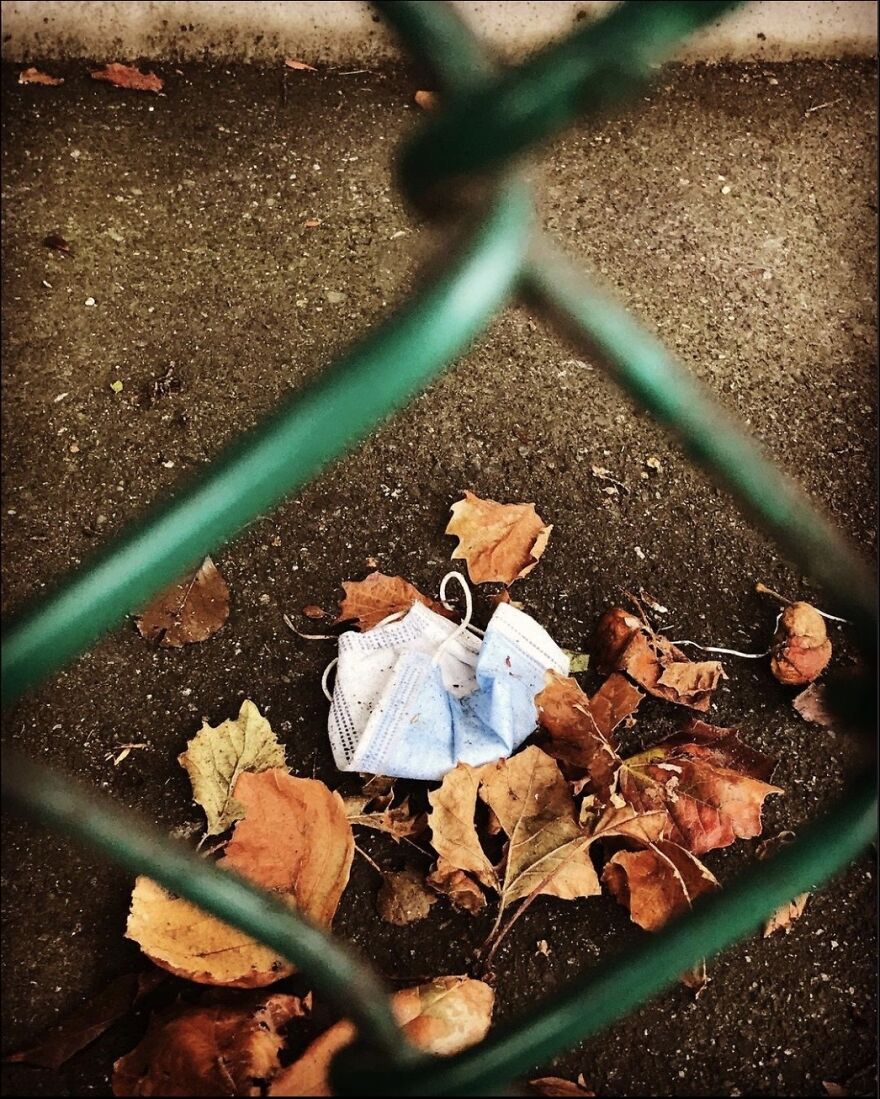 Earth's Newest Layer Of Trash: Face Masks Earth's Newest Layer Of Trash: Face Masks