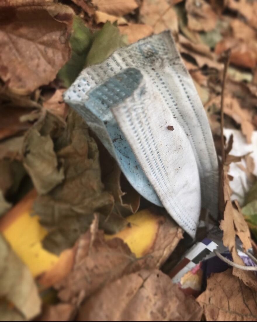 Earth's Newest Layer Of Trash: Face Masks Earth's Newest Layer Of Trash: Face Masks