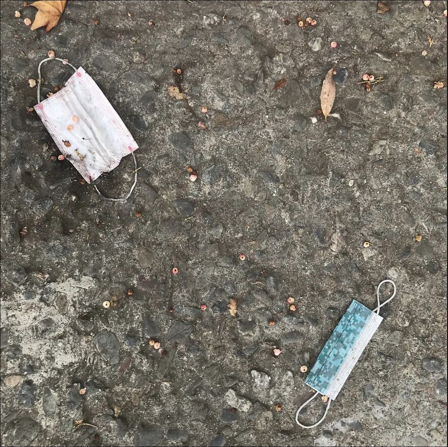 Earth's Newest Layer Of Trash: Face Masks Earth's Newest Layer Of Trash: Face Masks