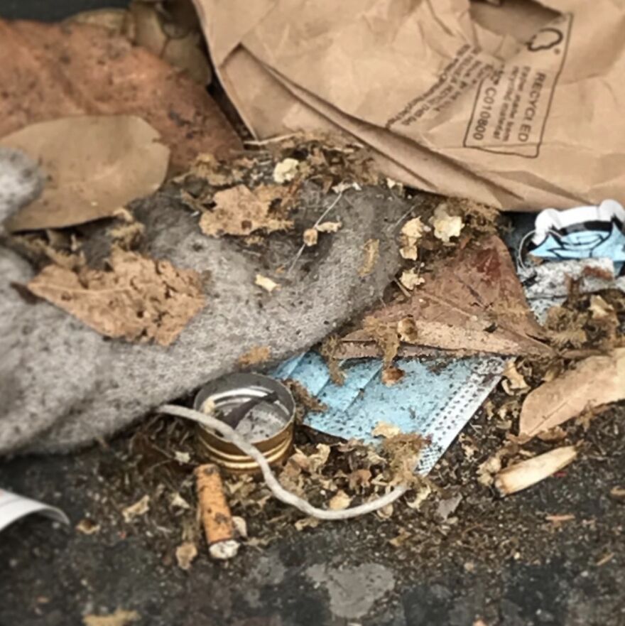 Earth's Newest Layer Of Trash: Face Masks Earth's Newest Layer Of Trash: Face Masks