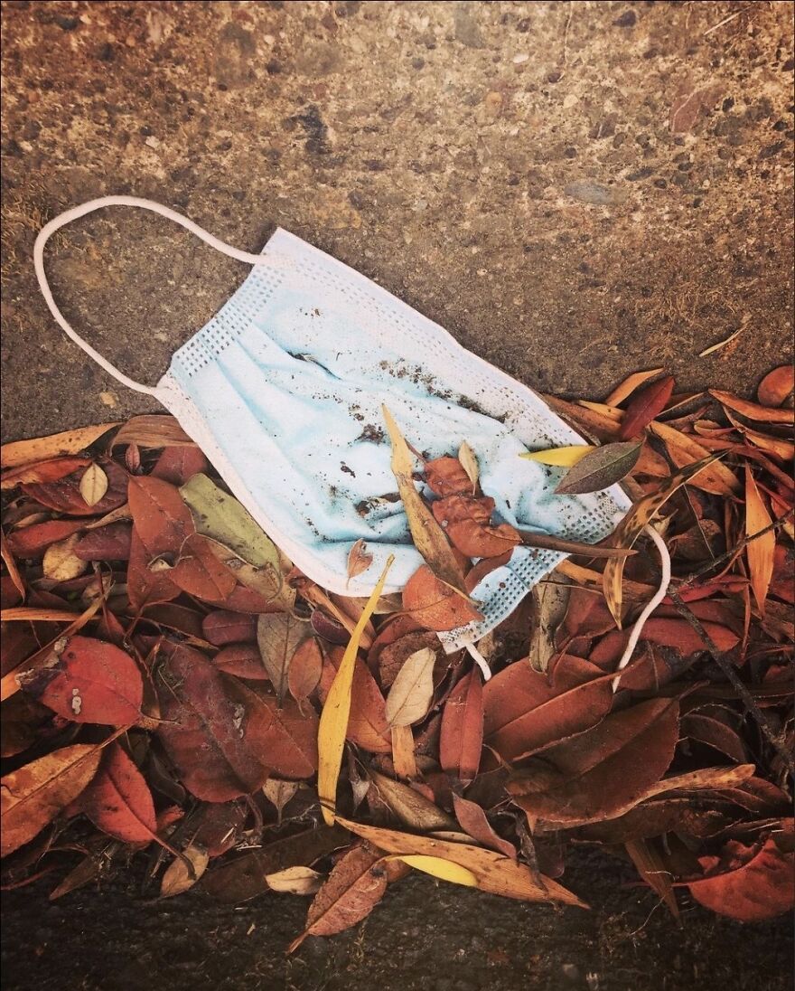 Earth's Newest Layer Of Trash: Face Masks Earth's Newest Layer Of Trash: Face Masks