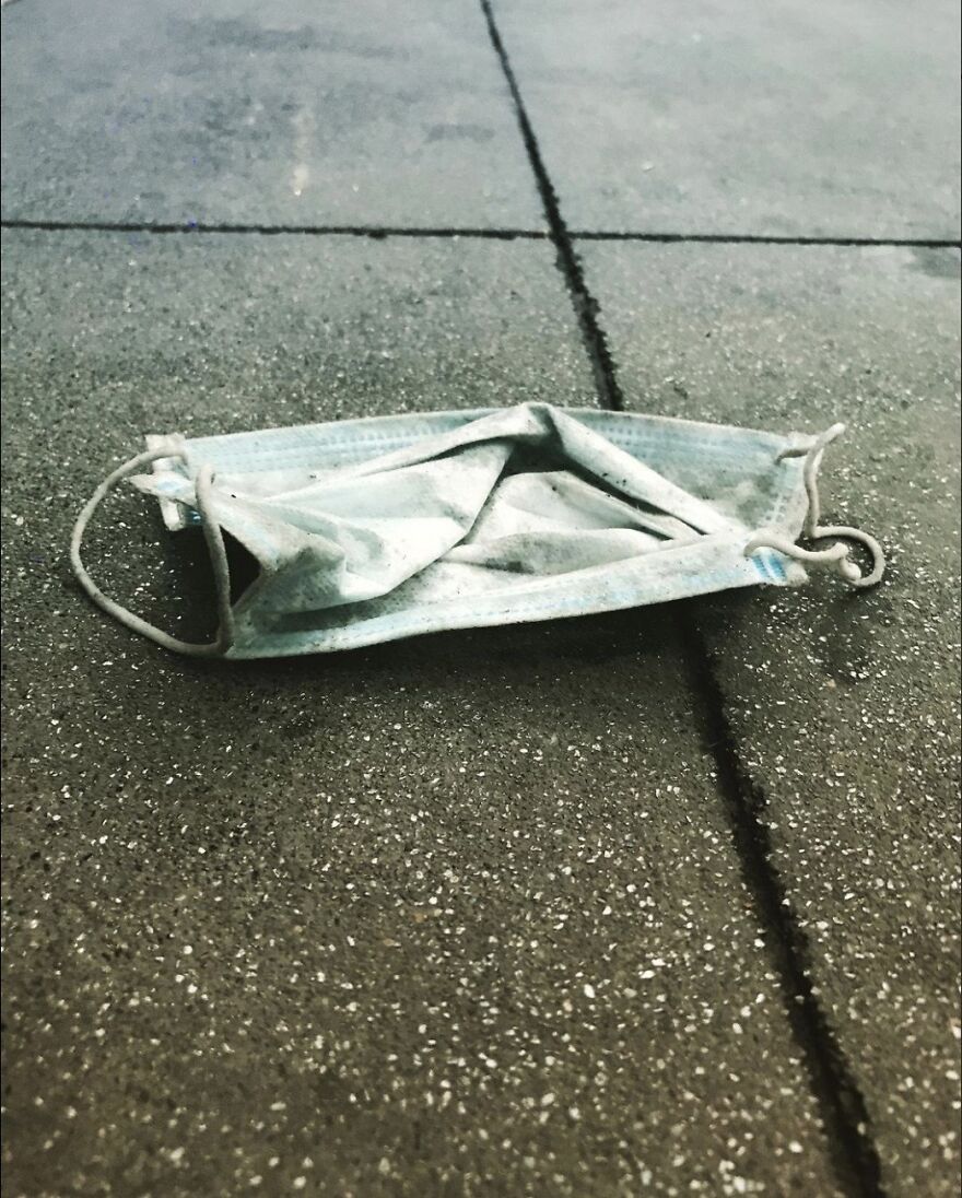 Earth's Newest Layer Of Trash: Face Masks Earth's Newest Layer Of Trash: Face Masks