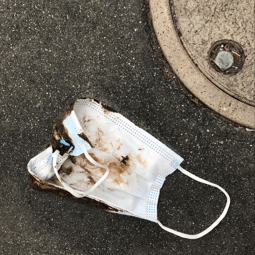 Earth's Newest Layer Of Trash: Face Masks Earth's Newest Layer Of Trash: Face Masks