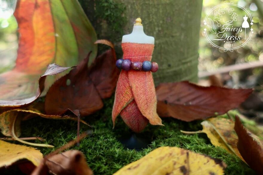 Japanese Artist Makes Delicate And Beautiful "Fairy Dresses"