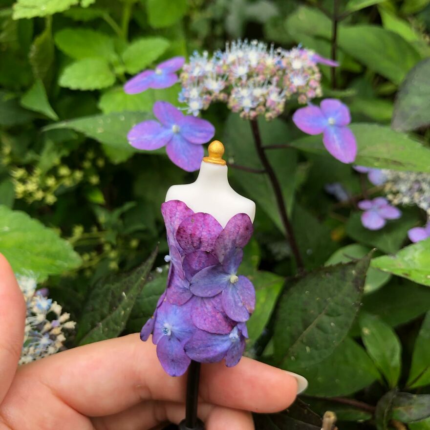 Japanese Artist Makes Delicate And Beautiful "Fairy Dresses"