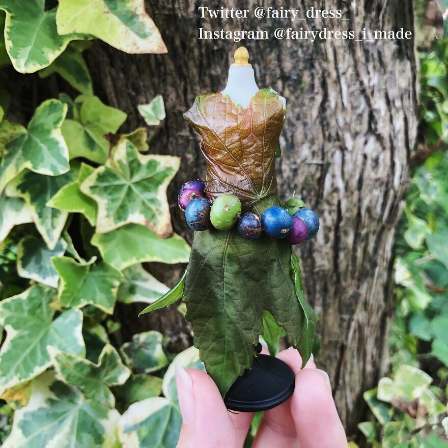 Japanese Artist Makes Delicate And Beautiful "Fairy Dresses"