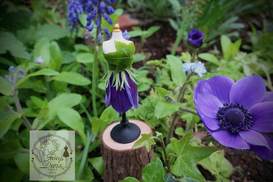 Japanese Artist Makes Delicate And Beautiful "Fairy Dresses"