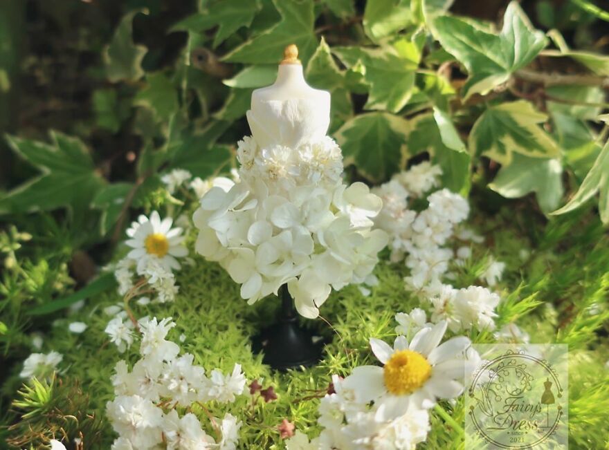 Japanese Artist Makes Delicate And Beautiful "Fairy Dresses"